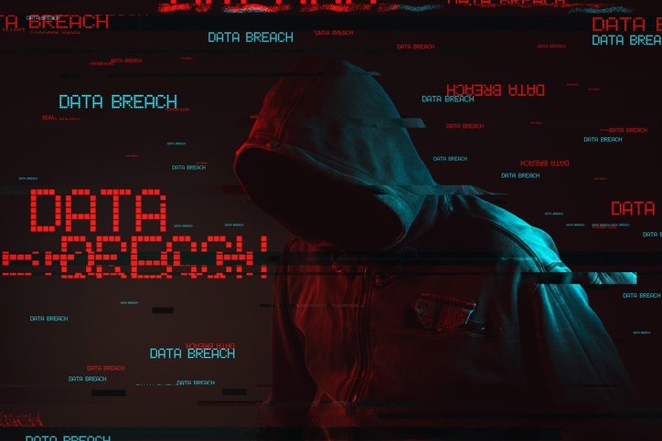 Graph indicating the risk of data breaches without proper shredding in Florida and Georgia