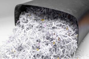 A Box full of Shredded Documents using Secure Shredding in Florida & Georgia