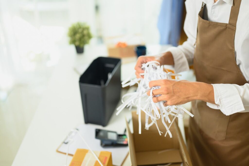 Private Docs shredded by A1 Shredding & Recycling Team